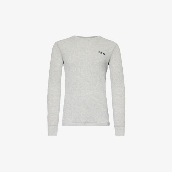 Пижамный топ из смесового хлопка с круглой горловиной и фирменной вышивкой Polo Ralph Lauren, цвет andover heather
Пижамный топ из смесового хлопка с круглой горловиной и фирменной вышивкой Polo Ralph Lauren, цвет andover heather