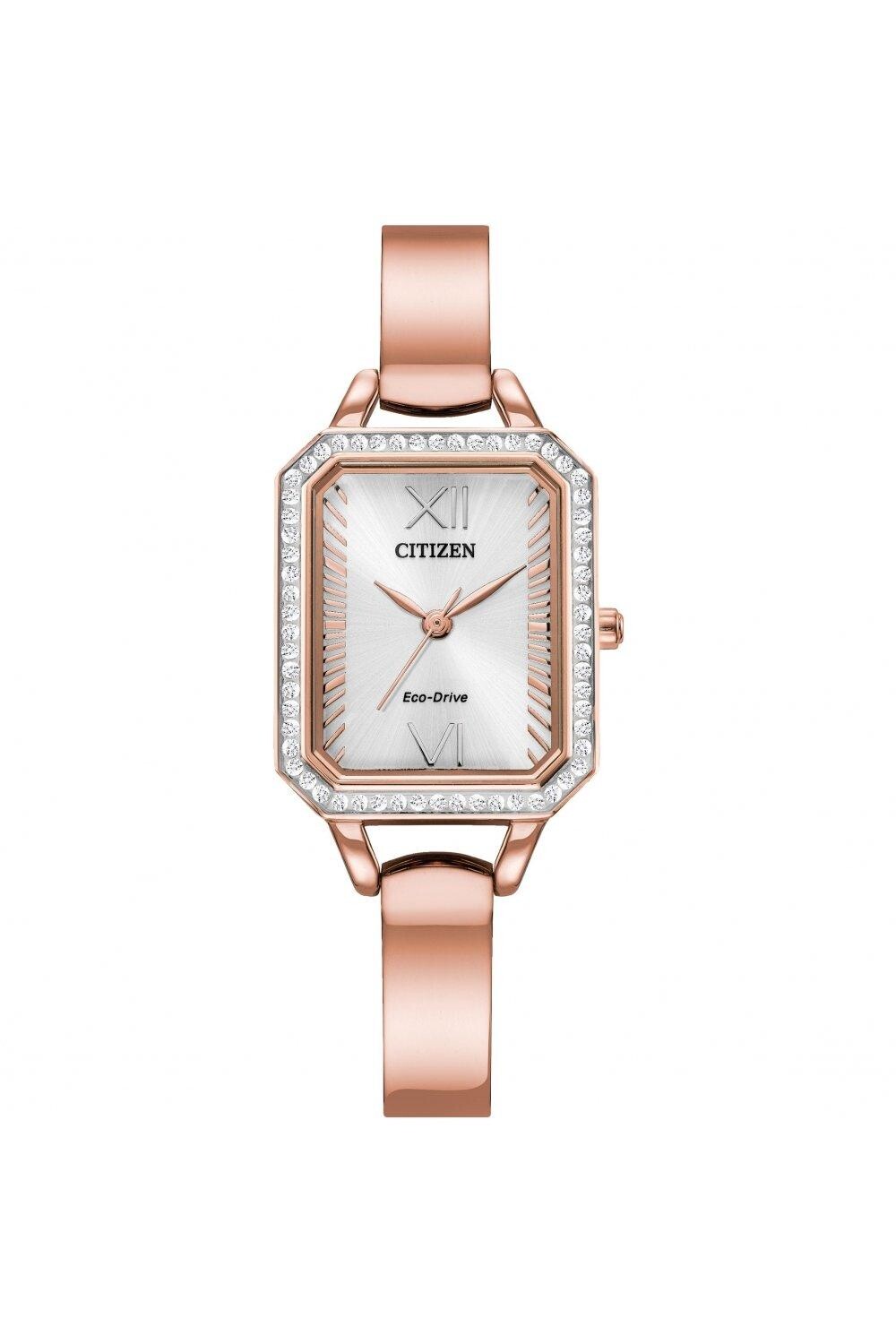 Классические часы Eco-Drive Crystal Case из нержавеющей стали - Em0983-51A Citizen, белый
Классические часы Eco-Drive Crystal Case из нержавеющей стали - Em0983-51A Citizen, белый