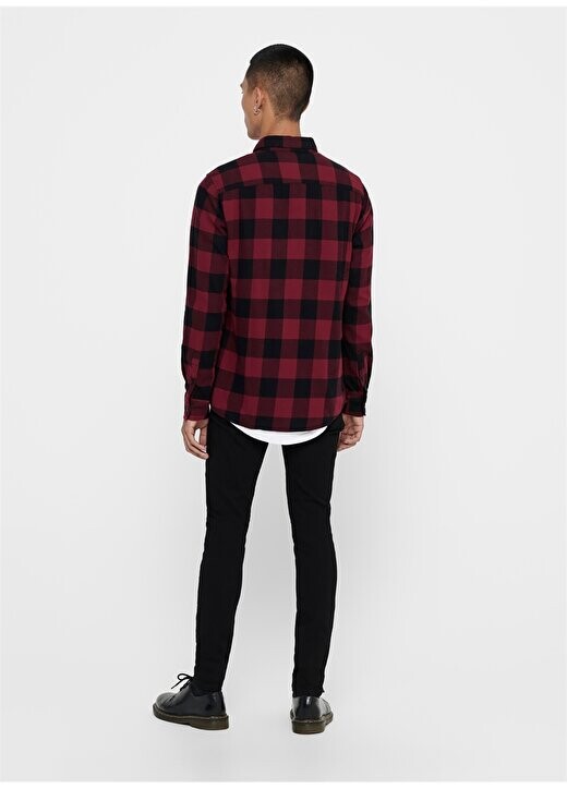 Мужская рубашка сливового цвета в нормальную клетку ONSGUDMUND LS CHECKED SHIRT NOOS Only & Sons
Мужская рубашка сливового цвета в нормальную клетку ONSGUDMUND LS CHECKED SHIRT NOOS Only & Sons