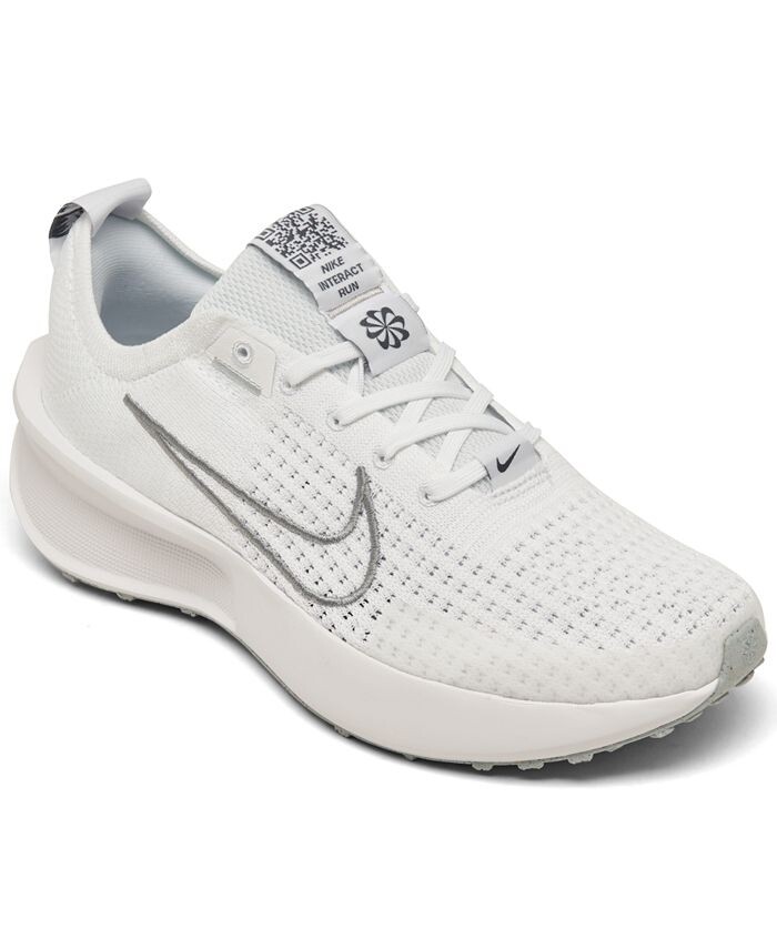 Женские беговые кроссовки Interact от Finish Line Nike, цвет White, Metallic Silver, Белый
Женские беговые кроссовки Interact от Finish Line Nike, цвет White, Metallic Silver, Белый