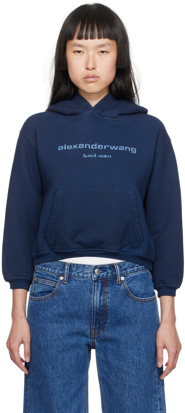 Alexander Wang Темно-синее худи с блестками, Синий, Alexander Wang Темно-синее худи с блестками
Alexander Wang Темно-синее худи с блестками, Синий, Alexander Wang Темно-синее худи с блестками