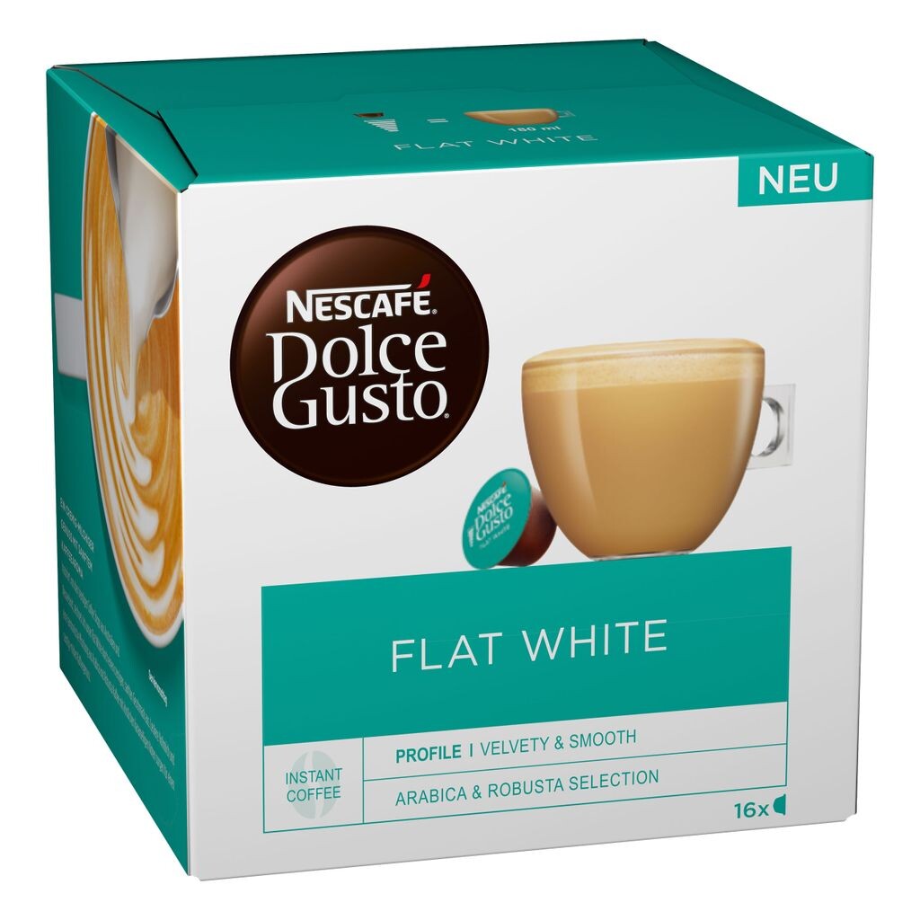 Nescafé Dolce Gusto Flat White, кофе с молоком, кофе с молоком, кофейная капсула, 80 капсул Nestlé
Nescafé Dolce Gusto Flat White, кофе с молоком, кофе с молоком, кофейная капсула, 80 капсул Nestlé