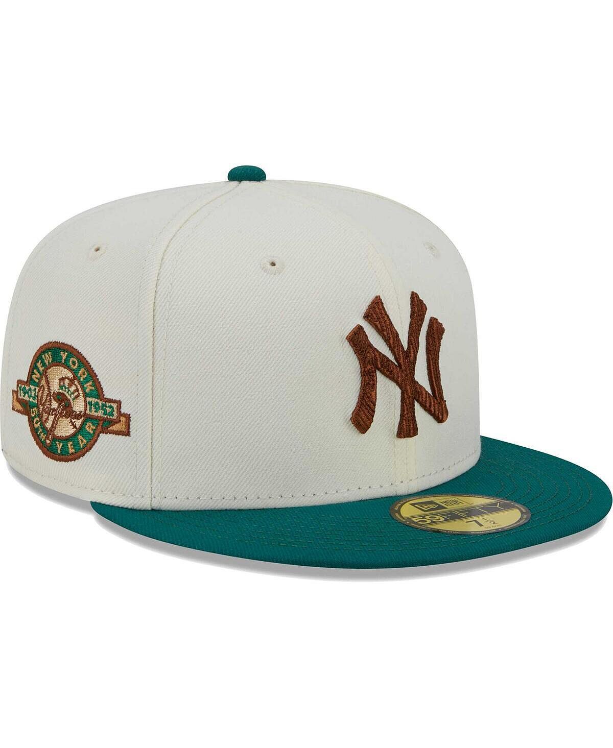 Мужская белая приталенная кепка New York Yankees Cooperstown Collection Camp 59FIFTY New Era
Мужская белая приталенная кепка New York Yankees Cooperstown Collection Camp 59FIFTY New Era