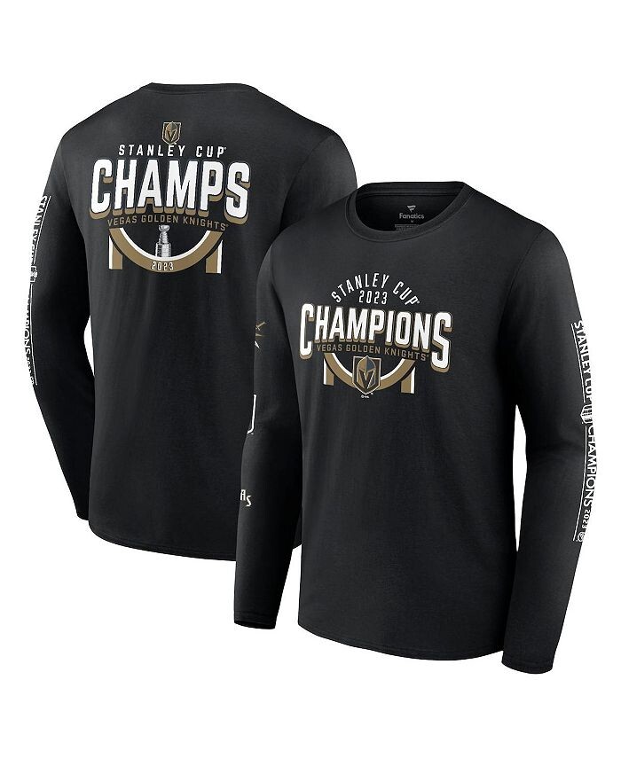 Мужская черная фирменная футболка с длинным рукавом и баннером Vegas Golden Knights Кубка Стэнли Чемпионов 2023 Fanatics, черный
Мужская черная фирменная футболка с длинным рукавом и баннером Vegas Golden Knights Кубка Стэнли Чемпионов 2023 Fanatics, черный