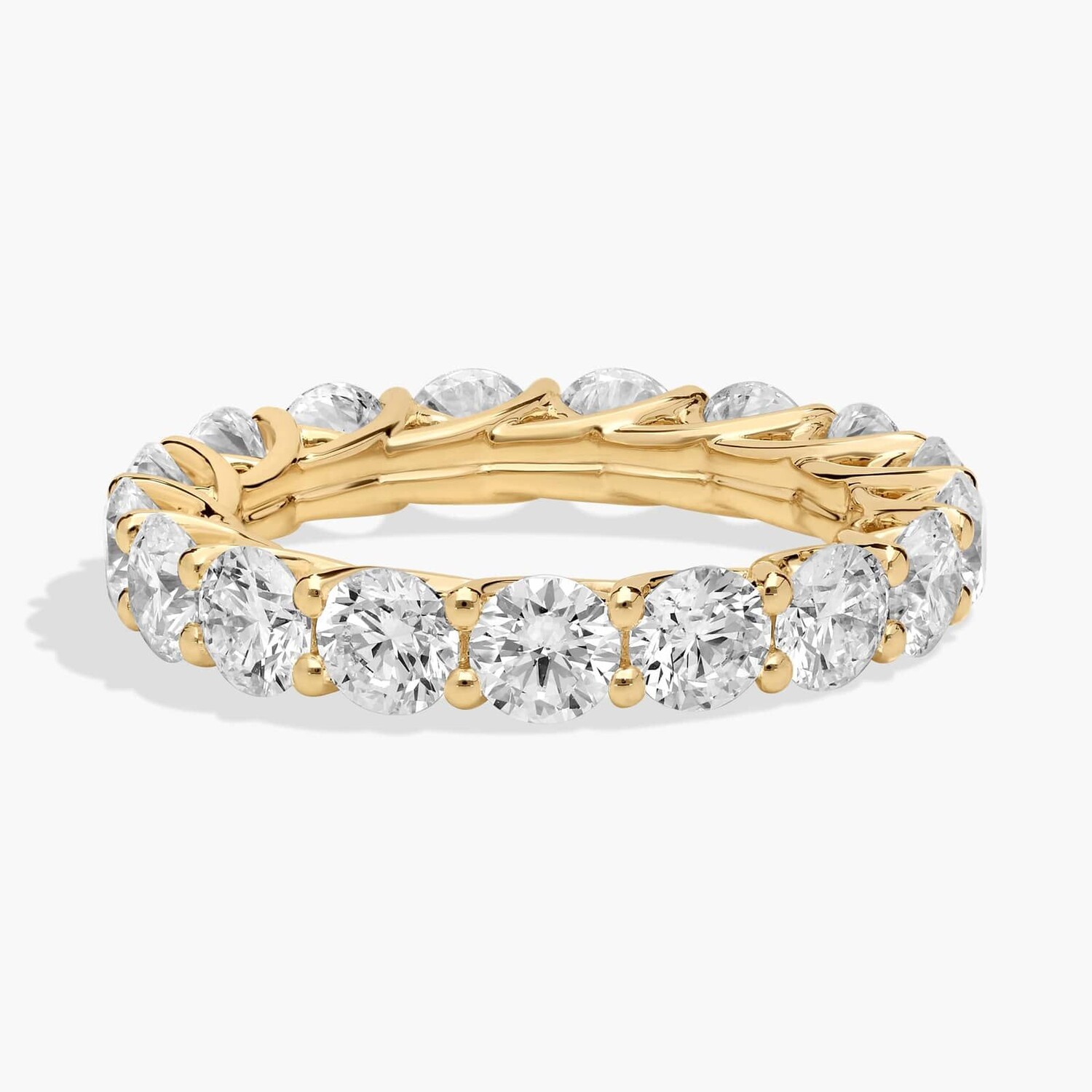 Кольцо Trellis Lab-Grown Diamond Eternity из 14-каратного желтого золота (4 карата Tw. - FG / VS2-SI1) Blue Nile
Кольцо Trellis Lab-Grown Diamond Eternity из 14-каратного желтого золота (4 карата Tw. - FG / VS2-SI1) Blue Nile
