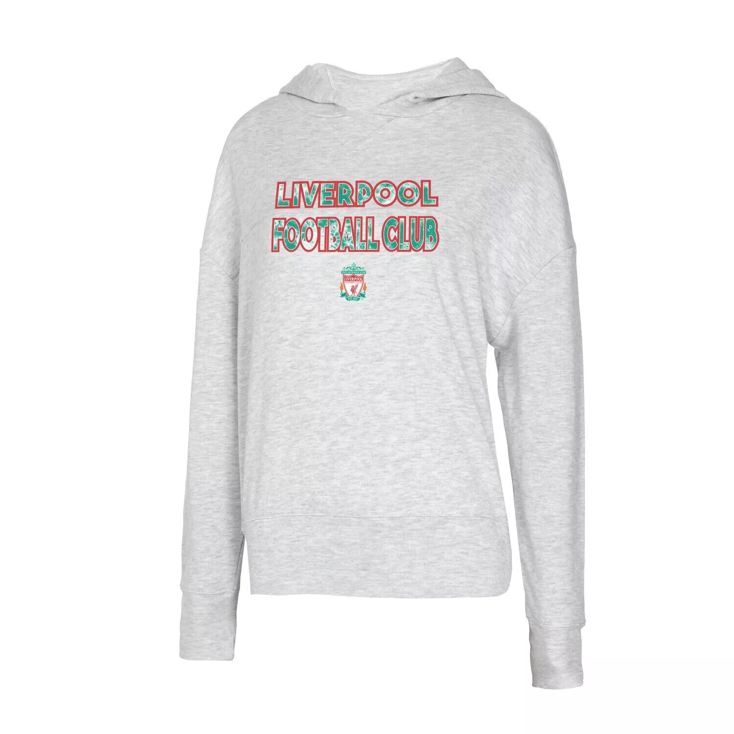 Женская толстовка с капюшоном Concepts Sport Heathered Liverpool Liverpool Crossfield
Женская толстовка с капюшоном Concepts Sport Heathered Liverpool Liverpool Crossfield