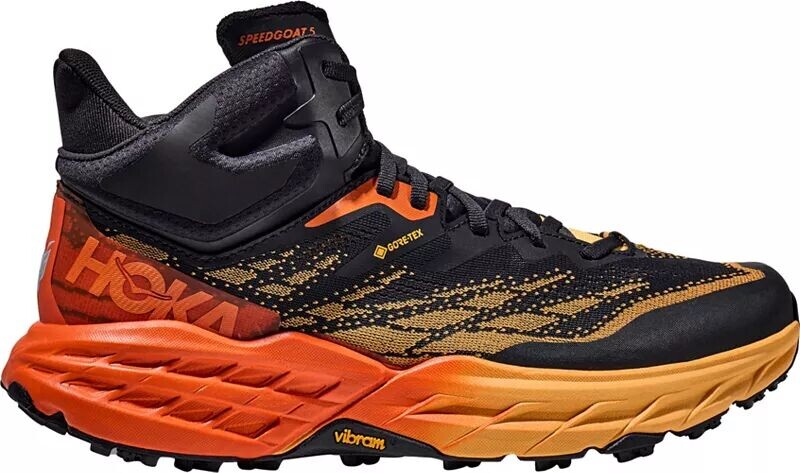 Мужские кроссовки для бега по пересеченной местности Hoka Speedgoat 5 Mid GTX, синий
Мужские кроссовки для бега по пересеченной местности Hoka Speedgoat 5 Mid GTX, синий