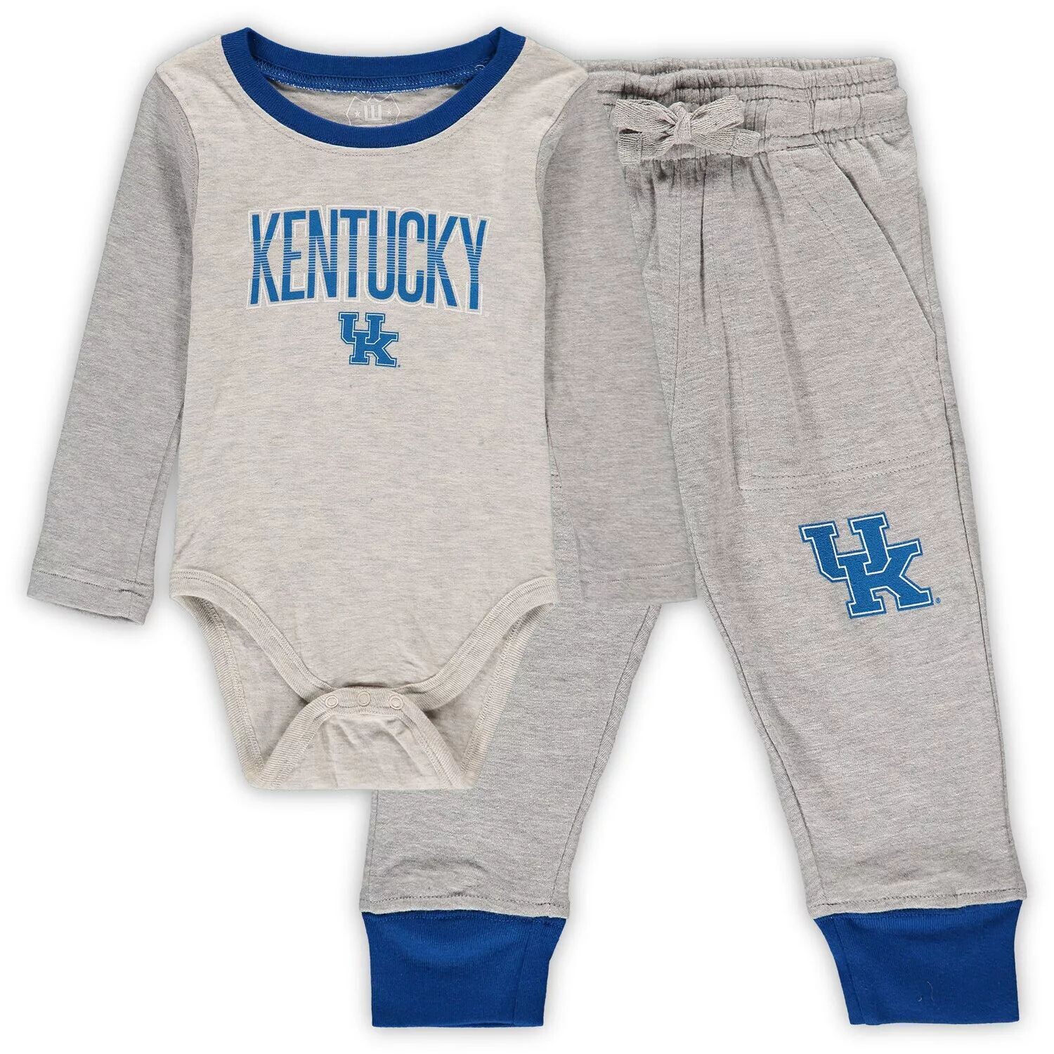 Комплект боди и брюк с длинными рукавами Infant Wes & Willy Heathered Grey/Royal Kentucky Wildcats Jie Jie Unbranded
Комплект боди и брюк с длинными рукавами Infant Wes & Willy Heathered Grey/Royal Kentucky Wildcats Jie Jie Unbranded
