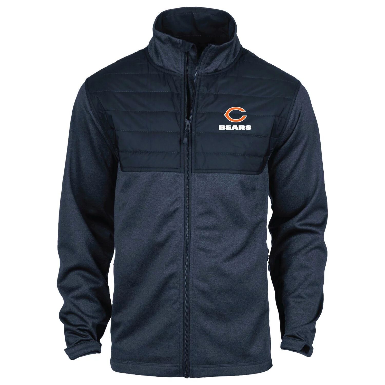 Мужская темно-синяя куртка с молнией во всю длину Dunbrooke Heather Chicago Bears Explorer Tech
Мужская темно-синяя куртка с молнией во всю длину Dunbrooke Heather Chicago Bears Explorer Tech