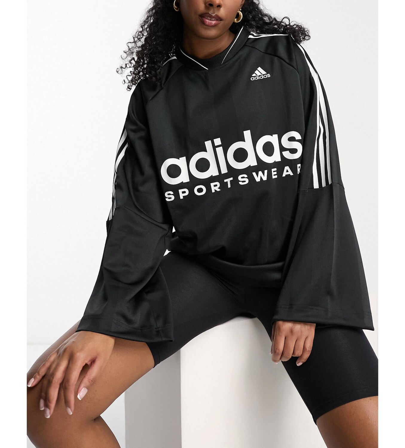 Черный топ с длинными рукавами adidas Sportswear House Of Tiro adidas performance
Черный топ с длинными рукавами adidas Sportswear House Of Tiro adidas performance