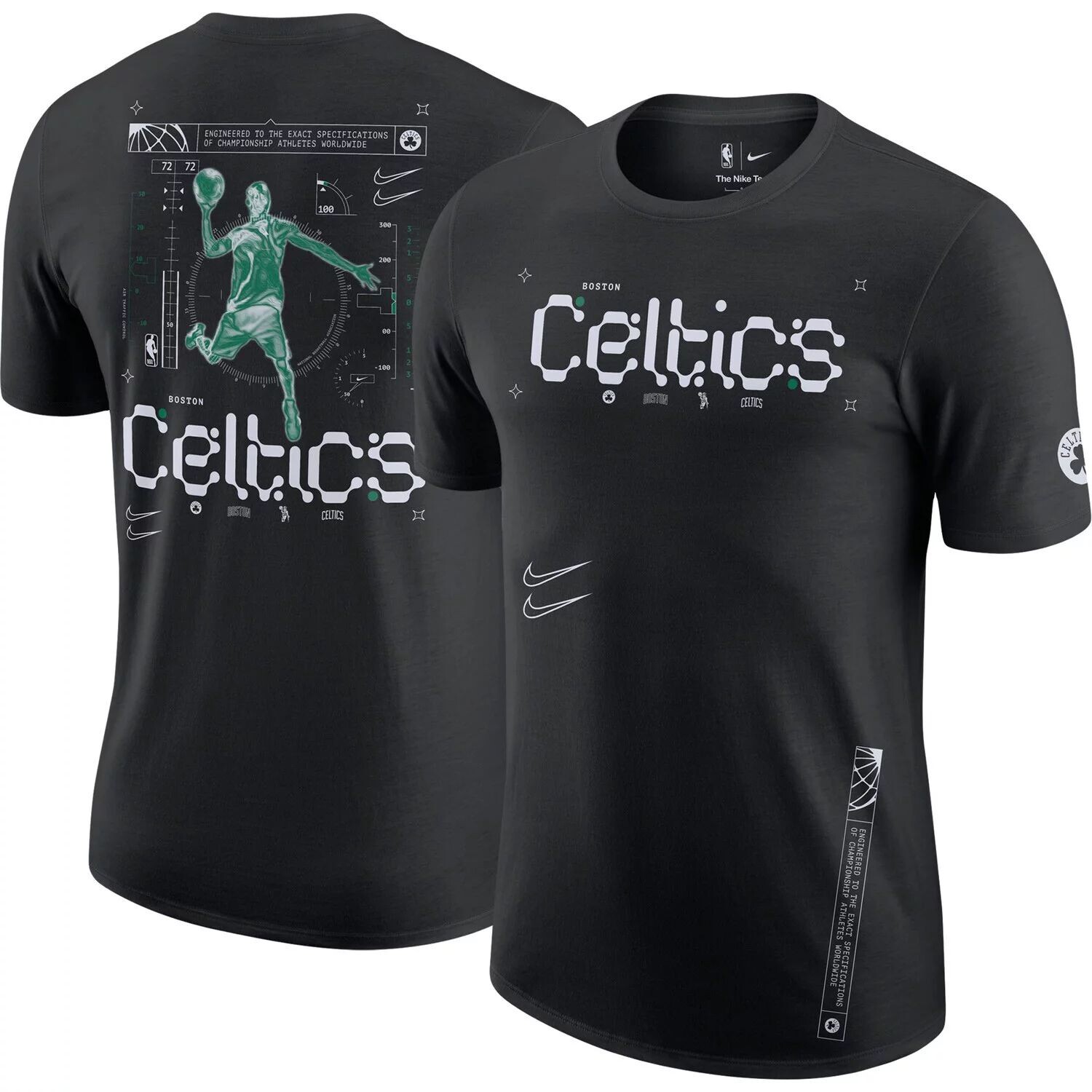 Мужская черная футболка Boston Celtics Courtside Air Traffic Control Max90 Nike, Черный
Мужская черная футболка Boston Celtics Courtside Air Traffic Control Max90 Nike, Черный