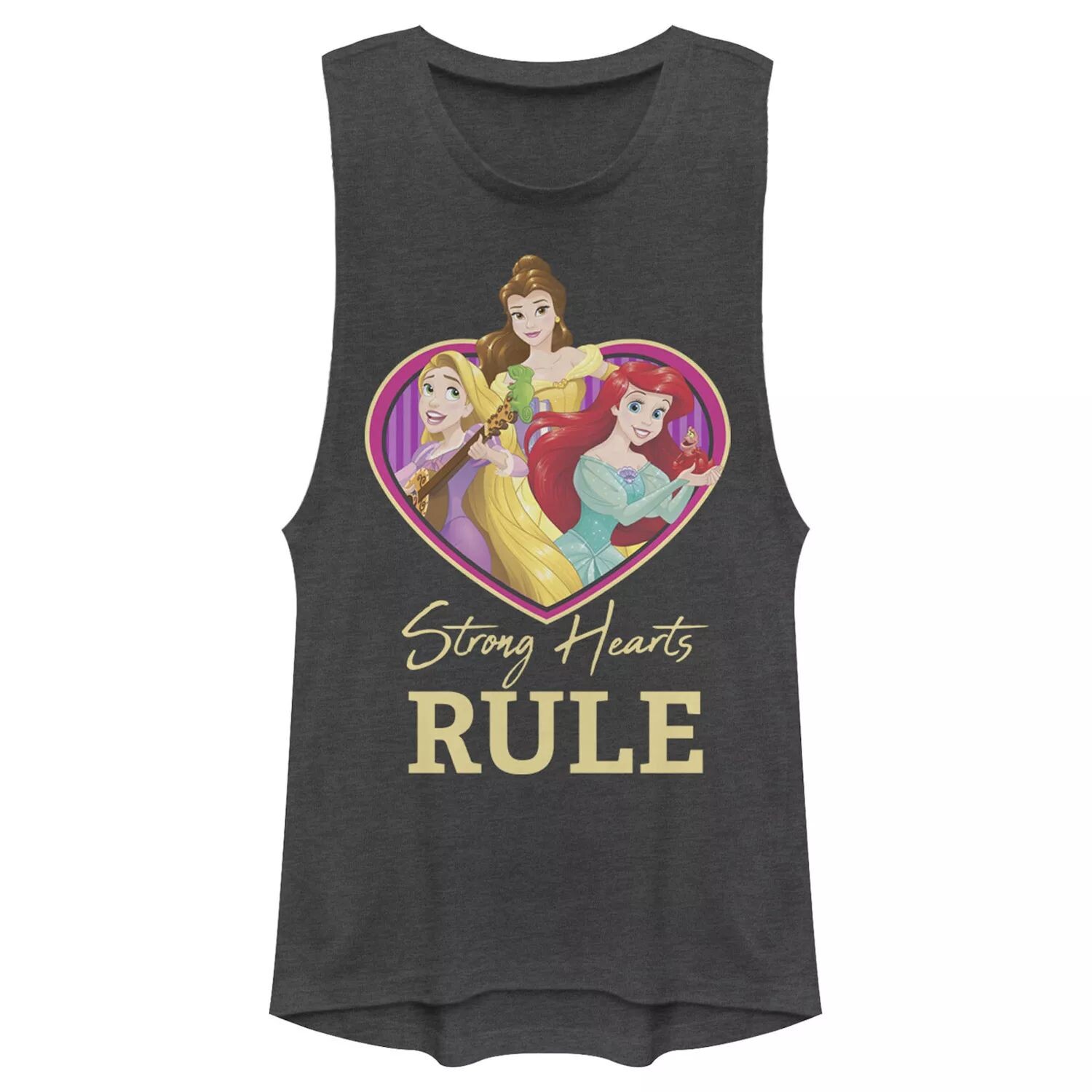 Майка с мускулами Strong Hearts Rule для юниоров Disney Princess Trio Licensed Character
Майка с мускулами Strong Hearts Rule для юниоров Disney Princess Trio Licensed Character