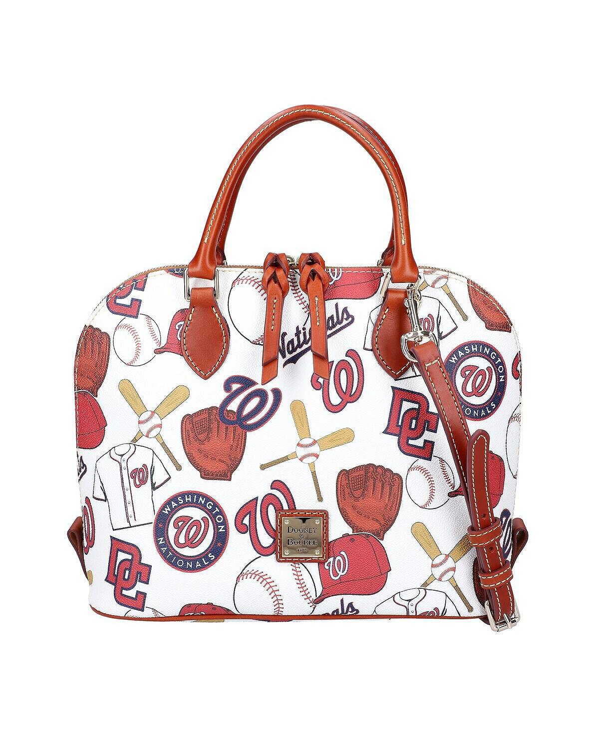 Женская сумка на молнии для игрового дня Washington Nationals Dooney & Bourke, белый
Женская сумка на молнии для игрового дня Washington Nationals Dooney & Bourke, белый