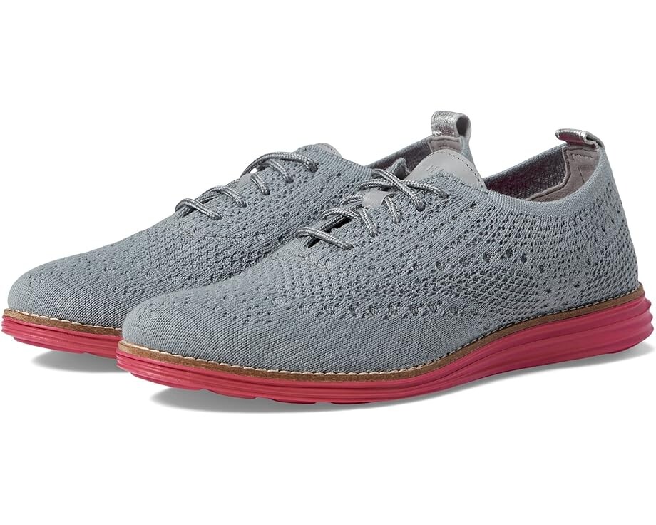 Оксфорды Cole Haan Originalgrand Stitchlite Wing Tip Oxford, цвет Gray Knit/Pink Peacock
Оксфорды Cole Haan Originalgrand Stitchlite Wing Tip Oxford, цвет Gray Knit/Pink Peacock