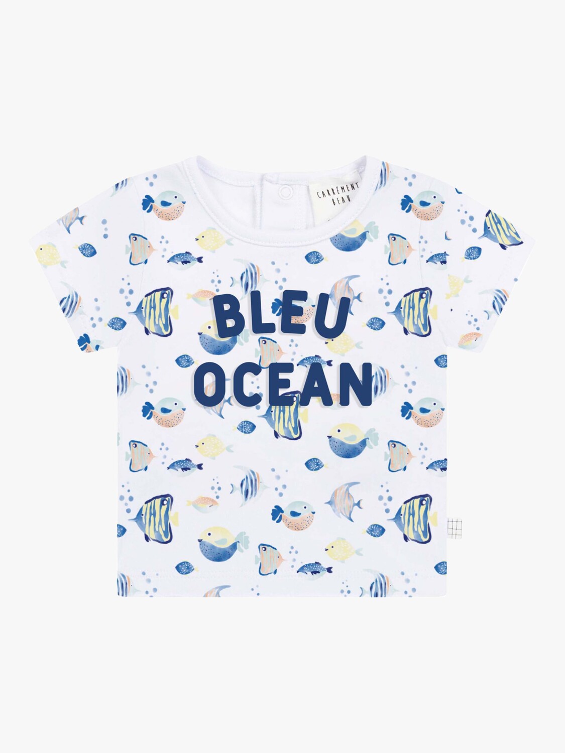 Детская футболка из хлопка Bleu Ocean с короткими рукавами Carrément Beau, белый/мульти
Детская футболка из хлопка Bleu Ocean с короткими рукавами Carrément Beau, белый/мульти