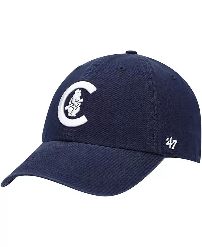 Мужская регулируемая кепка Chicago Cubs C Bear Logo Cooperstown Collection Clean Up '47 Brand, синий
Мужская регулируемая кепка Chicago Cubs C Bear Logo Cooperstown Collection Clean Up '47 Brand, синий