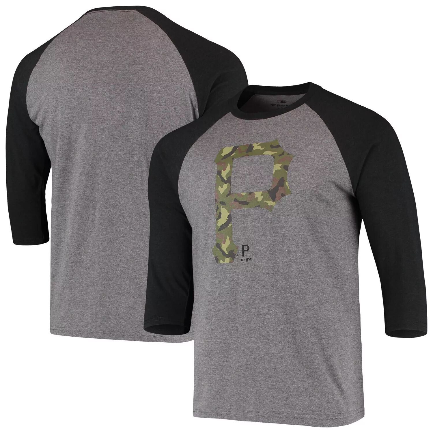 Мужская серая футболка с логотипом Fanatics Pittsburgh Pirates Prestige с рукавами 3/4
Мужская серая футболка с логотипом Fanatics Pittsburgh Pirates Prestige с рукавами 3/4