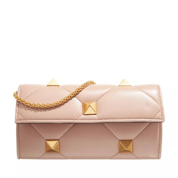 Кошелек roman stud quilted nappa wallet on chain rose Valentino Garavani, розовый
Кошелек roman stud quilted nappa wallet on chain rose Valentino Garavani, розовый