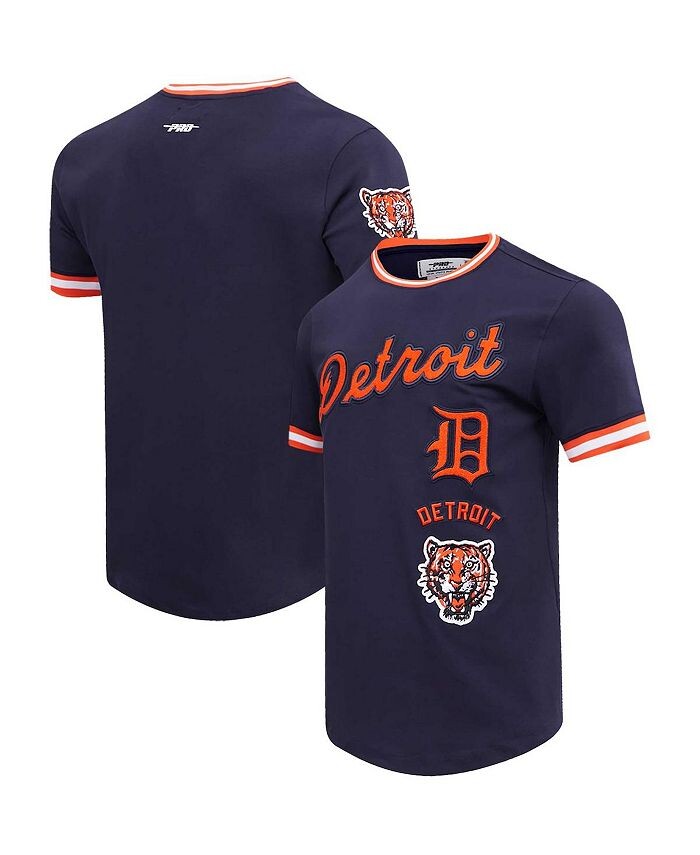 Мужская классическая футболка в стиле ретро Detroit Tigers Cooperstown Collection темно-синего цвета Pro Standard, синий
Мужская классическая футболка в стиле ретро Detroit Tigers Cooperstown Collection темно-синего цвета Pro Standard, синий