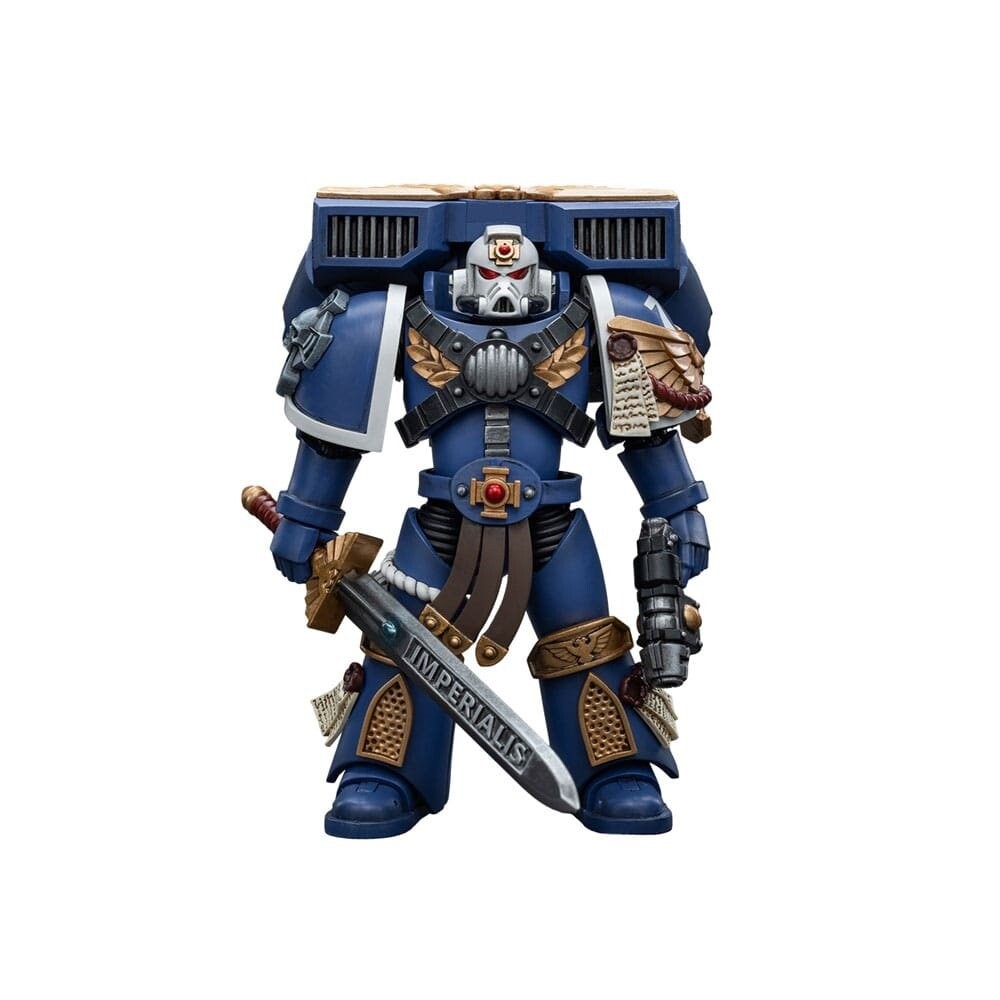 Фигурка Космических Десантников (Ультрамарины) Warhammer 40k 1/18 — Сержант-ветеран Авангарда Joy Toy
Фигурка Космических Десантников (Ультрамарины) Warhammer 40k 1/18 — Сержант-ветеран Авангарда Joy Toy