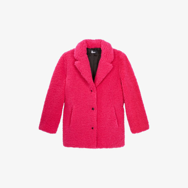 Пальто из искусственного меха с воротником на пуговицах The Kooples, цвет fushia
Пальто из искусственного меха с воротником на пуговицах The Kooples, цвет fushia