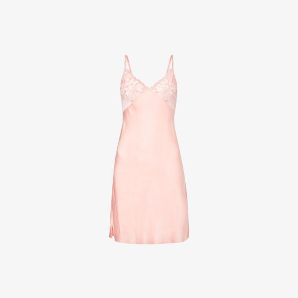 Атласная ночная рубашка fleurs с v-образным вырезом Chantelle, цвет candlelight peach
Атласная ночная рубашка fleurs с v-образным вырезом Chantelle, цвет candlelight peach
