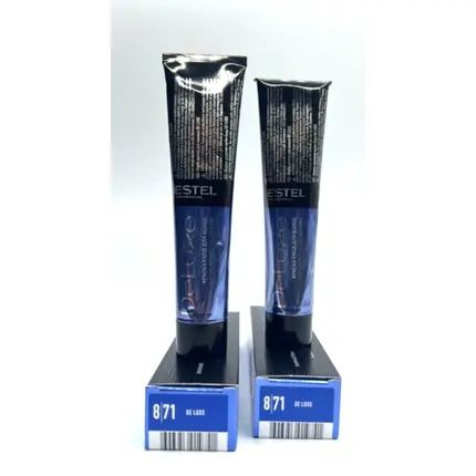 Estel Deluxe Creme Pflege Haarfarbe 60мл Хеллблонд Браун-Аш 8/71, Estel De Luxe
Estel Deluxe Creme Pflege Haarfarbe 60мл Хеллблонд Браун-Аш 8/71, Estel De Luxe