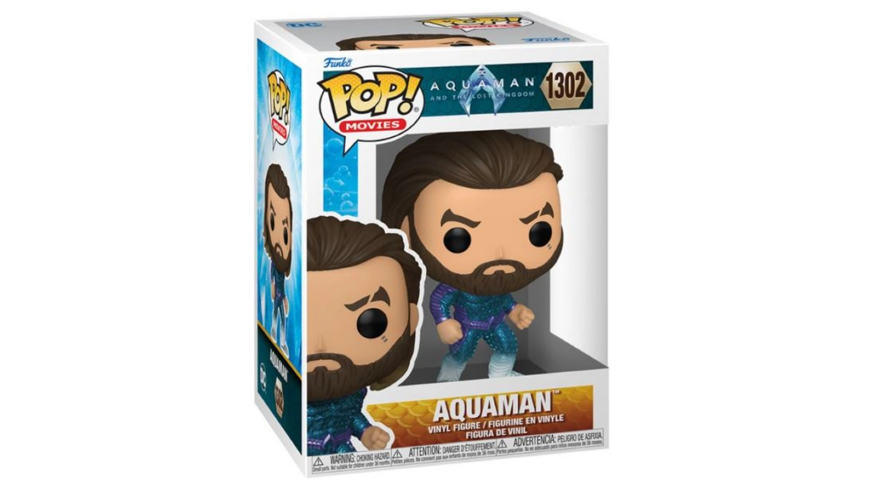 Funko - Pop! Аквамен и затерянное королевство Аквамен (костюм-невидимка) винил
Funko - Pop! Аквамен и затерянное королевство Аквамен (костюм-невидимка) винил