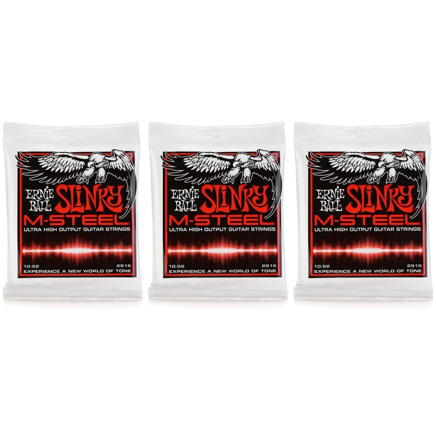 Струны для электрогитары Ernie Ball 2915 Skinny Top Heavy Bottom Slinky M-Steel — .010-.052 (3 шт.)
Струны для электрогитары Ernie Ball 2915 Skinny Top Heavy Bottom Slinky M-Steel — .010-.052 (3 шт.)