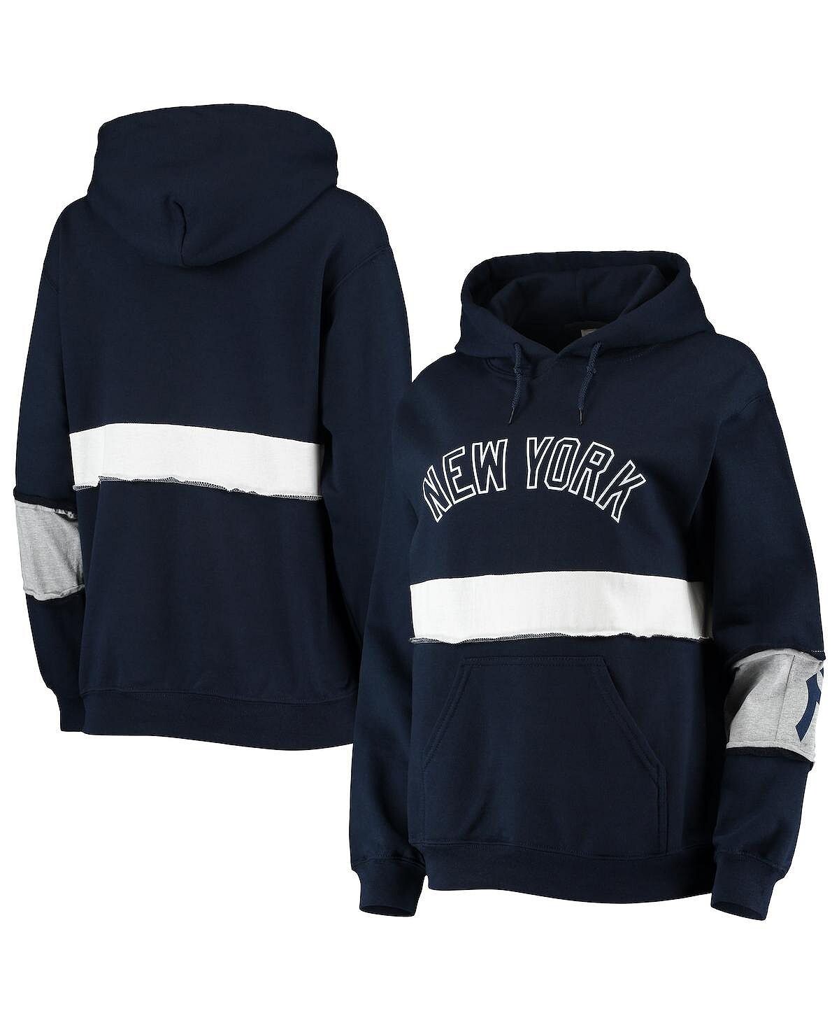Женский пуловер с капюшоном темно-синего цвета New York Yankees Refried Apparel, темно-синий
Женский пуловер с капюшоном темно-синего цвета New York Yankees Refried Apparel, темно-синий