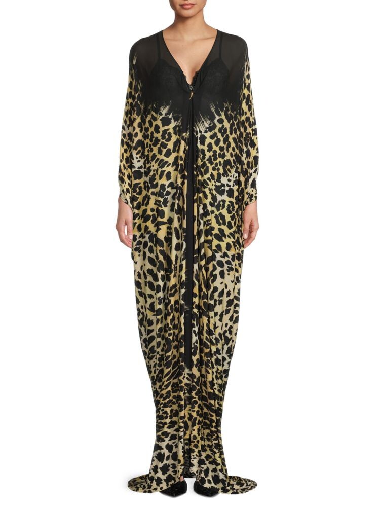 Платье-кафтан макси с леопардовым принтом Roberto Cavalli, цвет Black Multi, Коричневый
Платье-кафтан макси с леопардовым принтом Roberto Cavalli, цвет Black Multi, Коричневый