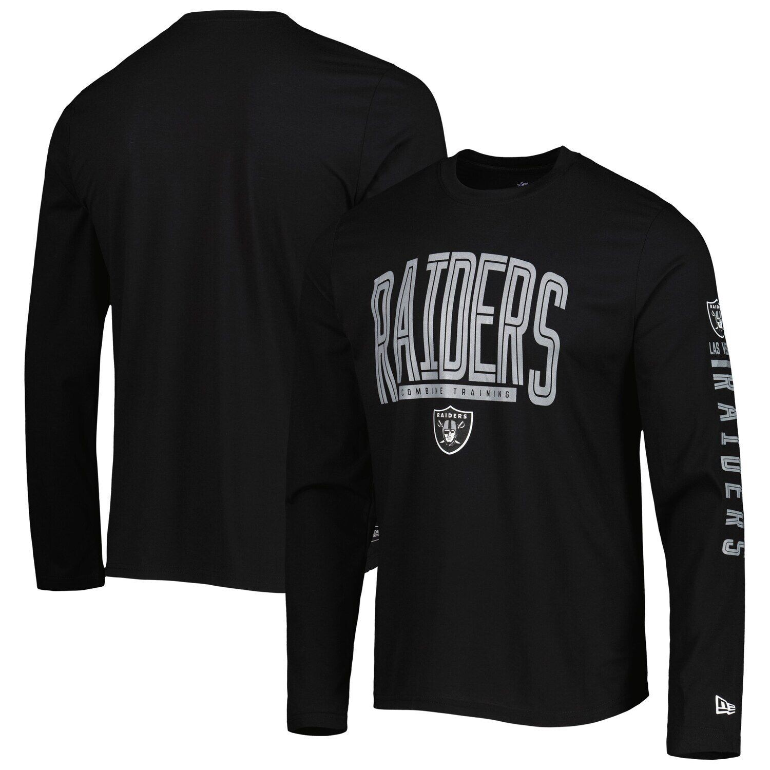 Мужская черная футболка New Era Las Vegas Raiders с длинным рукавом для домашнего стадиона
Мужская черная футболка New Era Las Vegas Raiders с длинным рукавом для домашнего стадиона