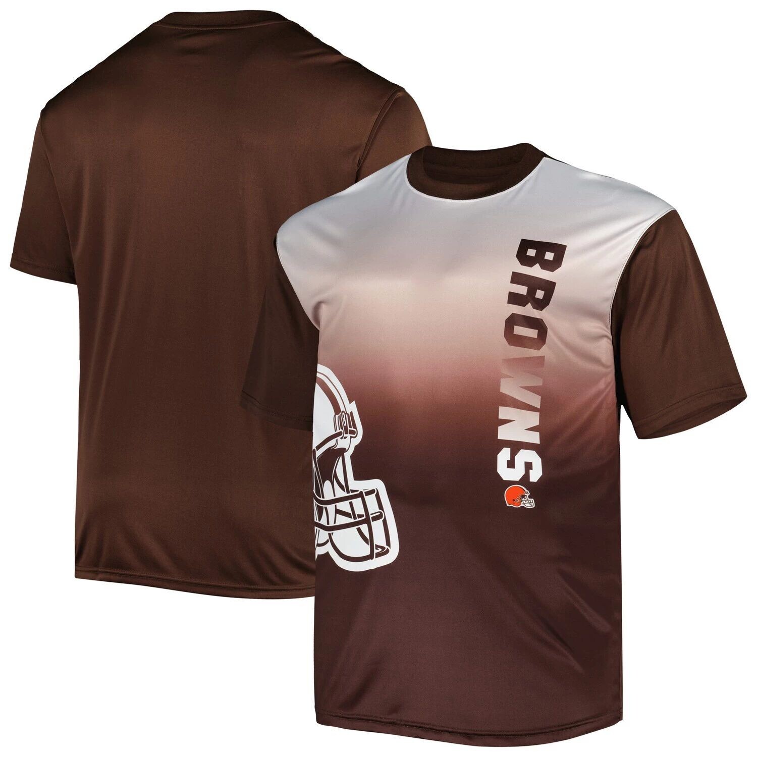 Мужская коричневая футболка с логотипом Cleveland Browns Big & Tall Fanatics, Коричневый
Мужская коричневая футболка с логотипом Cleveland Browns Big & Tall Fanatics, Коричневый
