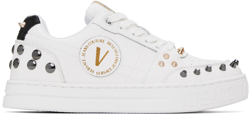 Versace Jeans Couture Белые кроссовки с шипами Court 88, Белый, Versace Jeans Couture Белые кроссовки с шипами Court 88
Versace Jeans Couture Белые кроссовки с шипами Court 88, Белый, Versace Jeans Couture Белые кроссовки с шипами Court 88
