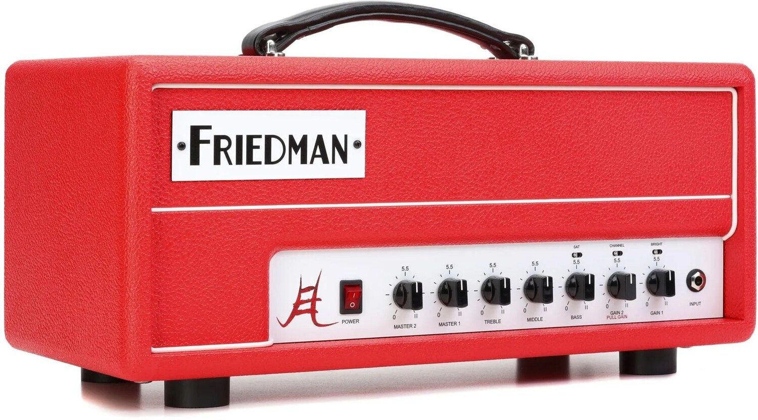 Новая ламповая головка Friedman JEL-20 Jake E. Lee мощностью 20 Вт — Red Bronco Tolex
Новая ламповая головка Friedman JEL-20 Jake E. Lee мощностью 20 Вт — Red Bronco Tolex