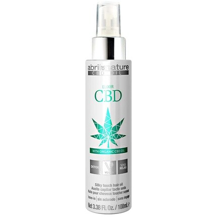 Abril et Nature Elixir CBD Увлажняющая сыворотка для волос 100 мл с органическим маслом каннабиса - Веганская детоксикация и релаксация - Несмываемая
Abril et Nature Elixir CBD Увлажняющая сыворотка для волос 100 мл с органическим маслом каннабиса - Веганская детоксикация и релаксация - Несмываемая