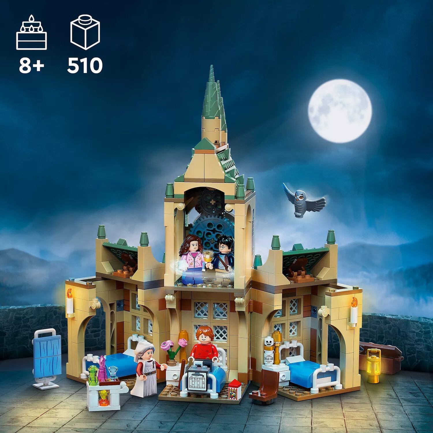 Конструктор LEGO Harry Potter Hogwarts Hospital Wing 76398 (510 деталей) LEGO
Конструктор LEGO Harry Potter Hogwarts Hospital Wing 76398 (510 деталей) LEGO
