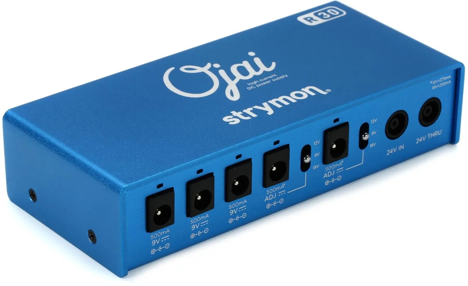 Strymon Ojai R30 5-выходной сильноточный низкопрофильный источник питания для гитарной педали
Strymon Ojai R30 5-выходной сильноточный низкопрофильный источник питания для гитарной педали