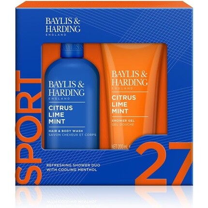 Мужской освежающий подарочный набор для душа Baylis & Harding Citrus Lime Mint Duo
Мужской освежающий подарочный набор для душа Baylis & Harding Citrus Lime Mint Duo