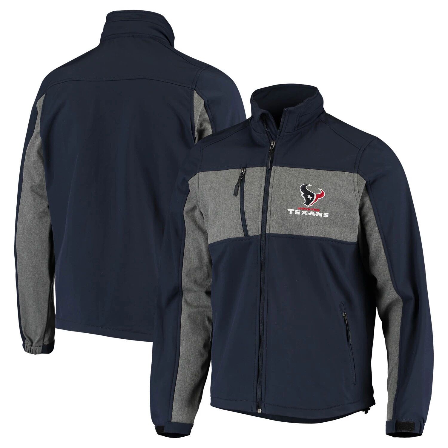 Мужская темно-синяя куртка Dunbrooke Houston Texans Circle Zephyr Softshell с молнией во всю длину, Синий
Мужская темно-синяя куртка Dunbrooke Houston Texans Circle Zephyr Softshell с молнией во всю длину, Синий