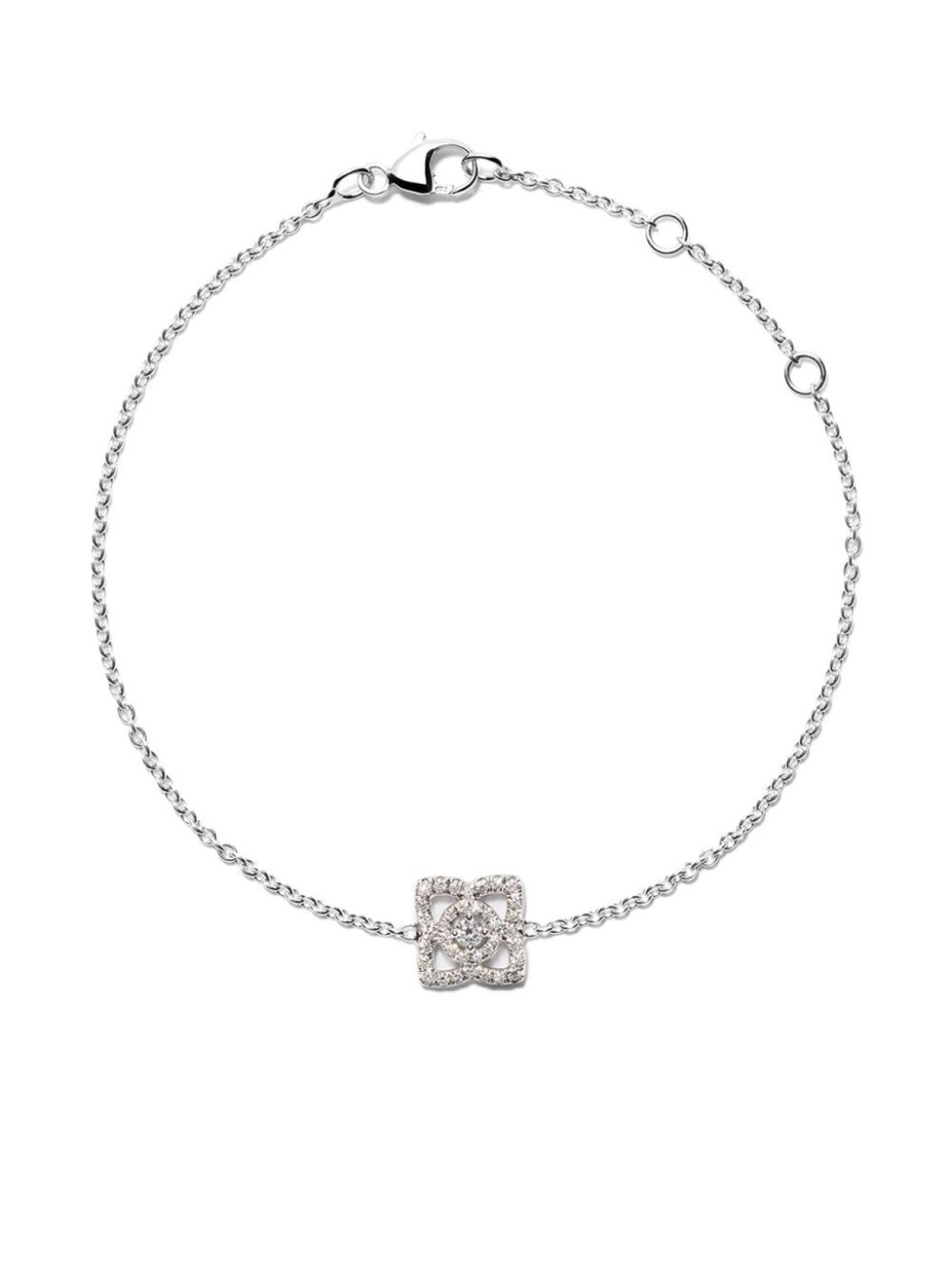 Браслет Enchanted Lotus из белого золота с бриллиантами De Beers Jewellers, серебряный
Браслет Enchanted Lotus из белого золота с бриллиантами De Beers Jewellers, серебряный