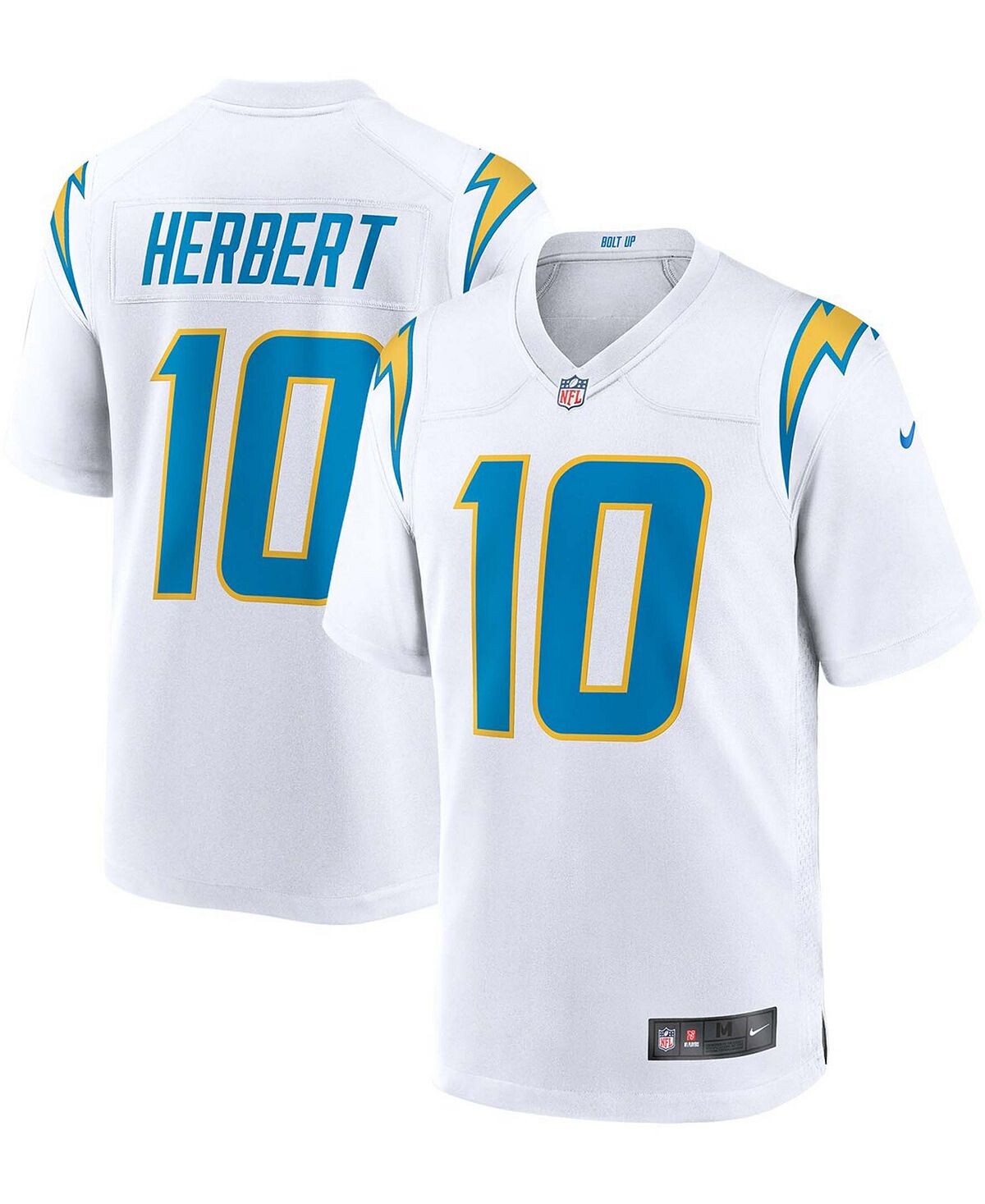 Мужское белое игровое джерси Big and Tall Justin Herbert Los Angeles Chargers Nike, Белый
Мужское белое игровое джерси Big and Tall Justin Herbert Los Angeles Chargers Nike, Белый