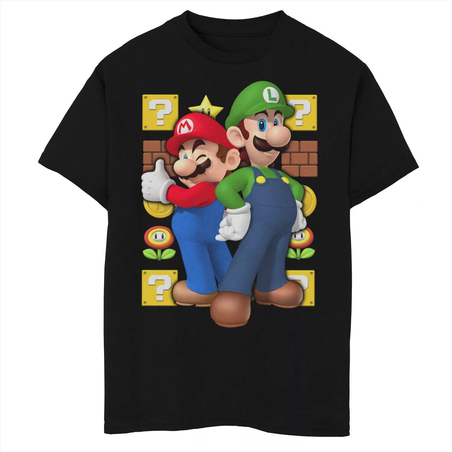 Футболка с рисунком Nintendo Super Mario Luigi для мальчиков 8–20 лет Licensed Character, черный
Футболка с рисунком Nintendo Super Mario Luigi для мальчиков 8–20 лет Licensed Character, черный