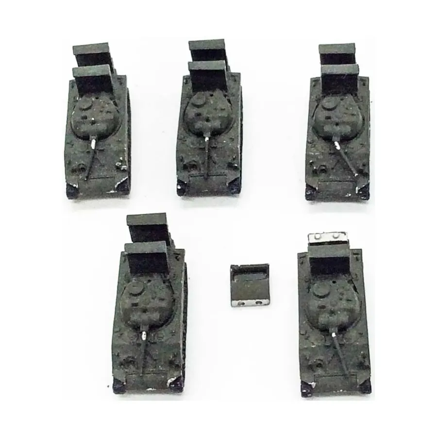 M4 Sherman с коллекцией снаряжения для глубоководных вод # 1, WWII Micro Armour - United States - Loose Miniatures (1:285)
M4 Sherman с коллекцией снаряжения для глубоководных вод # 1, WWII Micro Armour - United States - Loose Miniatures (1:285)