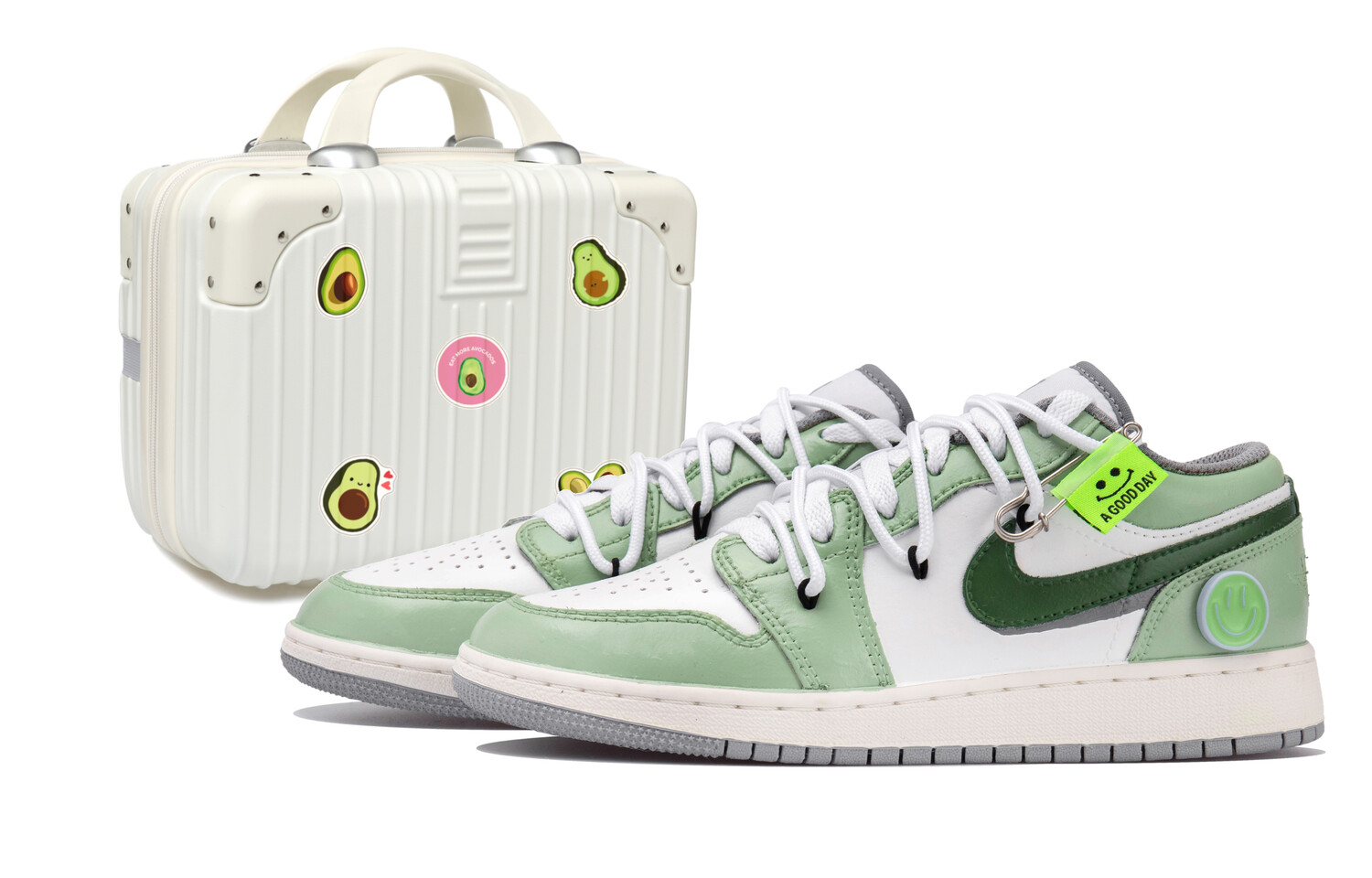 Кроссовки Air Jordan 1 Vintage Basketball Shoes Women's Low-top White/green, зеленый
Кроссовки Air Jordan 1 Vintage Basketball Shoes Women's Low-top White/green, зеленый