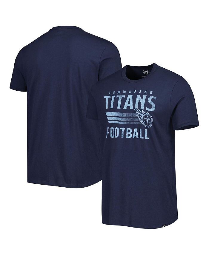 Мужская темно-синяя футболка Tennessee Titans Wordmark Rider Franklin '47 Brand, синий
Мужская темно-синяя футболка Tennessee Titans Wordmark Rider Franklin '47 Brand, синий