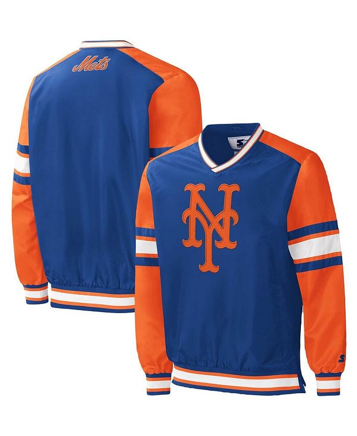 Мужской пуловер-ветровка с v-образным вырезом Royal New York Mets Yardline Starter, синий
Мужской пуловер-ветровка с v-образным вырезом Royal New York Mets Yardline Starter, синий