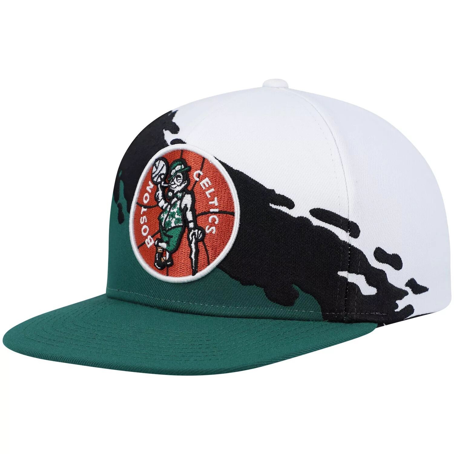 Мужская кепка Mitchell & Ness White/Kelly Green Boston Celtics Hardwood Classics с кистью Snapback
Мужская кепка Mitchell & Ness White/Kelly Green Boston Celtics Hardwood Classics с кистью Snapback