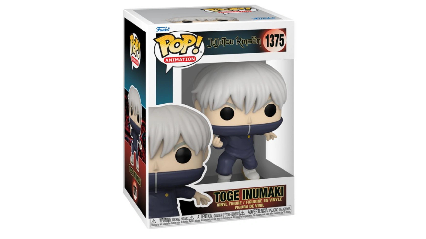 Funko - Pop! Дзюдзюцу Кайсен Тоге Инумаки (с вариантом) винил, 1 шт, в ассортименте
Funko - Pop! Дзюдзюцу Кайсен Тоге Инумаки (с вариантом) винил, 1 шт, в ассортименте