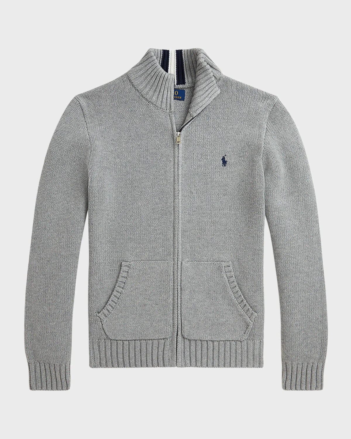 Свитер для мальчика с вышивкой «Пони», размер 2–7 Ralph Lauren Childrenswear, цвет Andover Heather
Свитер для мальчика с вышивкой «Пони», размер 2–7 Ralph Lauren Childrenswear, цвет Andover Heather